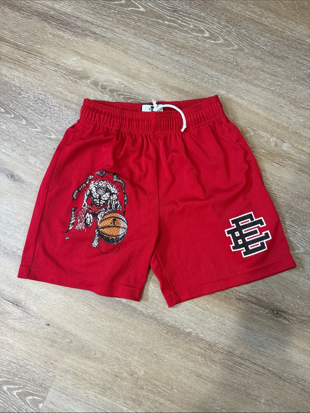 Eric Emanuel x Warren Lotas collab shorts Chicago basketball